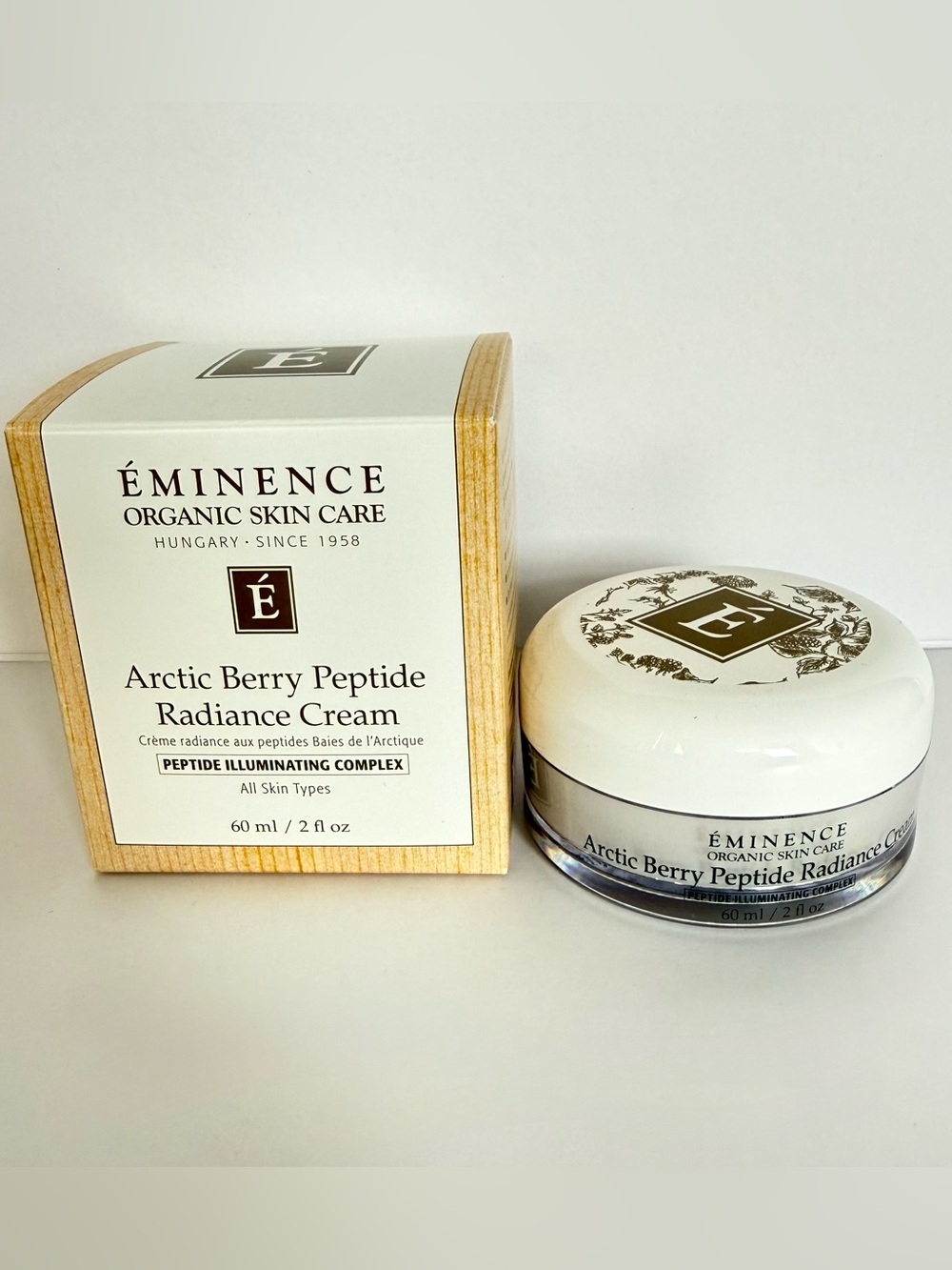 NEW!!! Eminence Arctic Berry Peptide Radiance Cream Retail 98$
